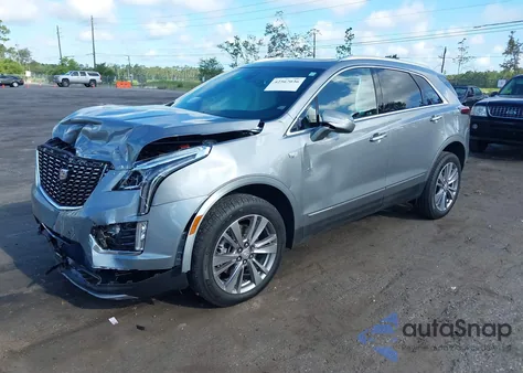 2024 Cadillac Xt5 Fwd Premium Luxury from USA, damaged, VIN 1GYKNCR4XRZ707210
